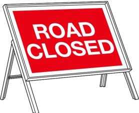 Stonelow Road to be closed 18th - 22nd February