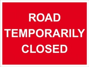 Temporary Road Closure Notification