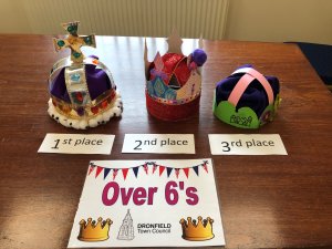 'A crown fit for a Queen' competition winners - Over 6's