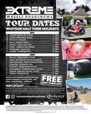 Extreme Wheels Tour Dates - May 2023