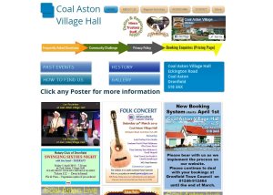 Coal Aston Village Hall online booking system live from 1st April