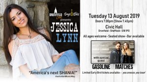 Dronfield Live presents Jessica Lynn (Live Out Loud Tour)